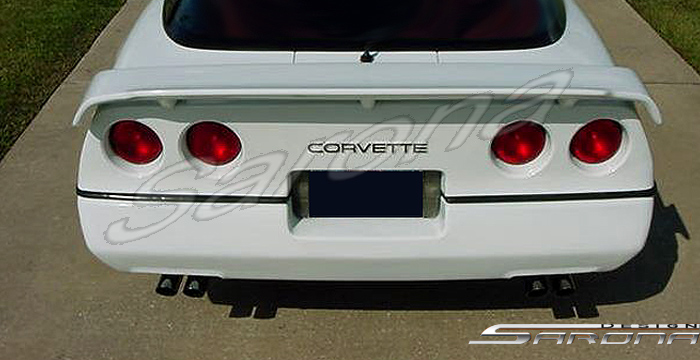 Custom Chevy Corvette  Coupe & Convertible Trunk Wing (1984 - 1989) - $370.00 (Part #CH-022-TW)